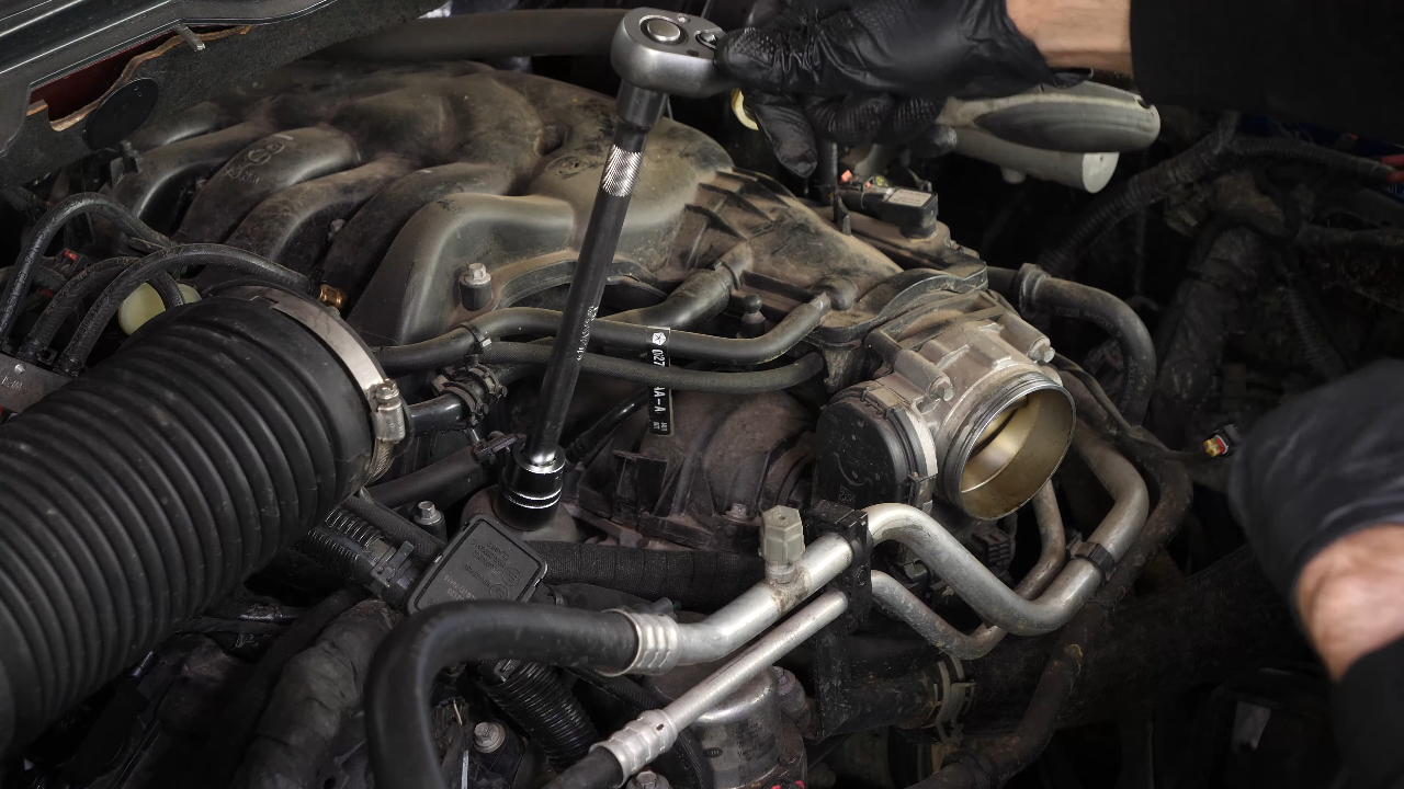 Remove the oil filter