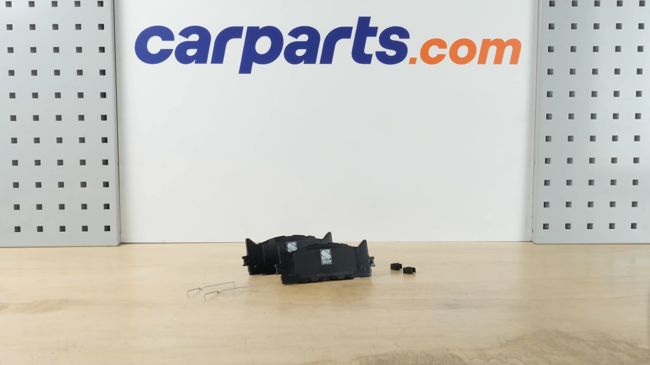 Place the new brake pads