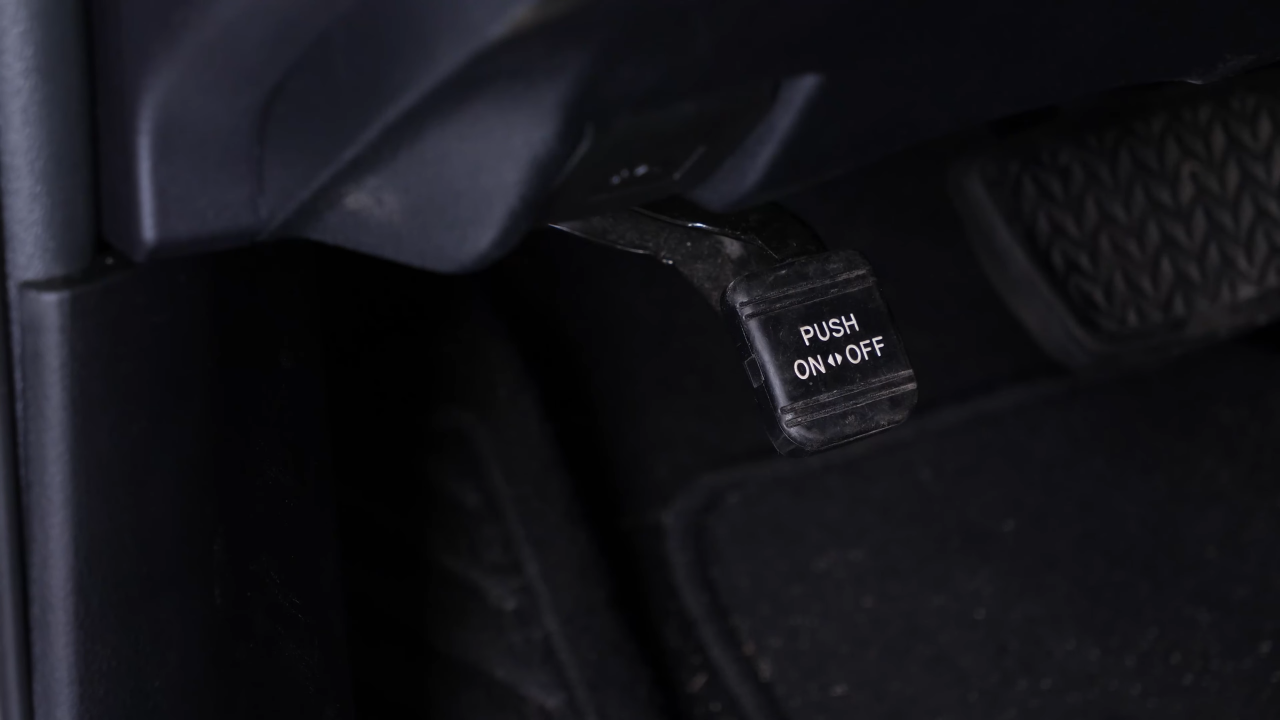 Loosen the parking brake