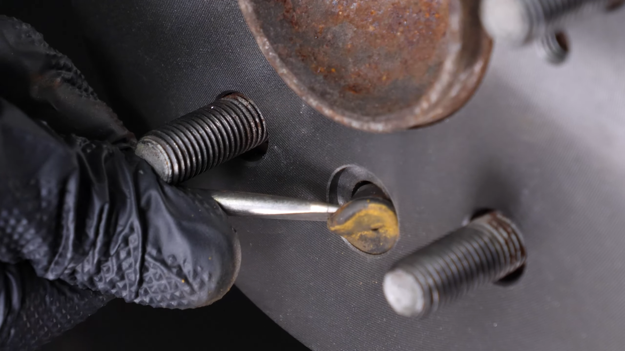 Loosen the parking brake