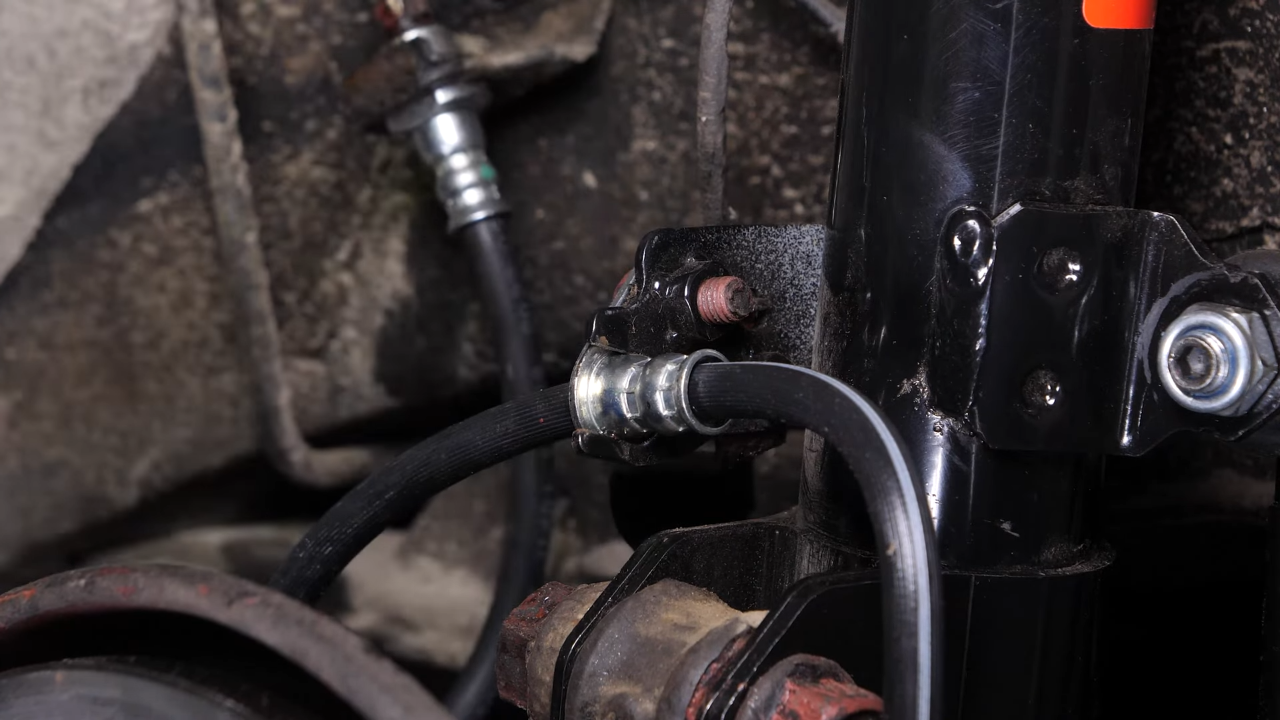 Reinstall the hose