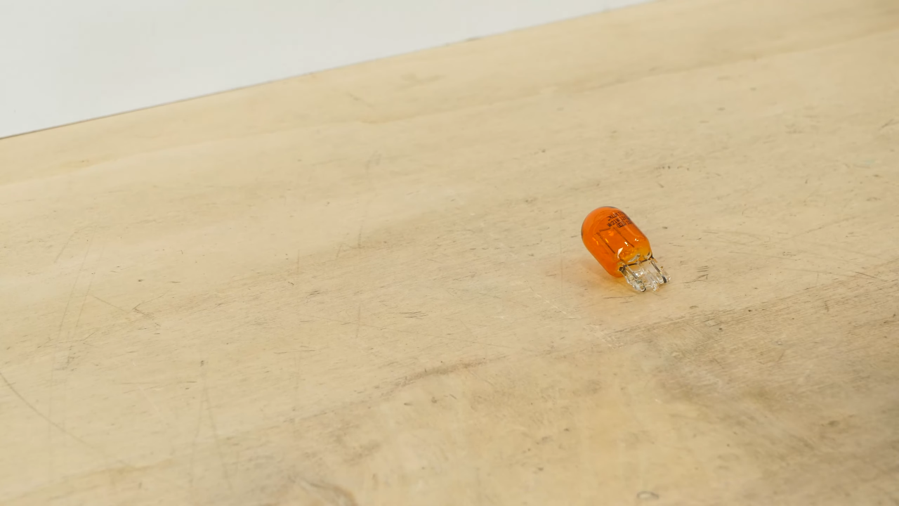 Replace turn signal bulb