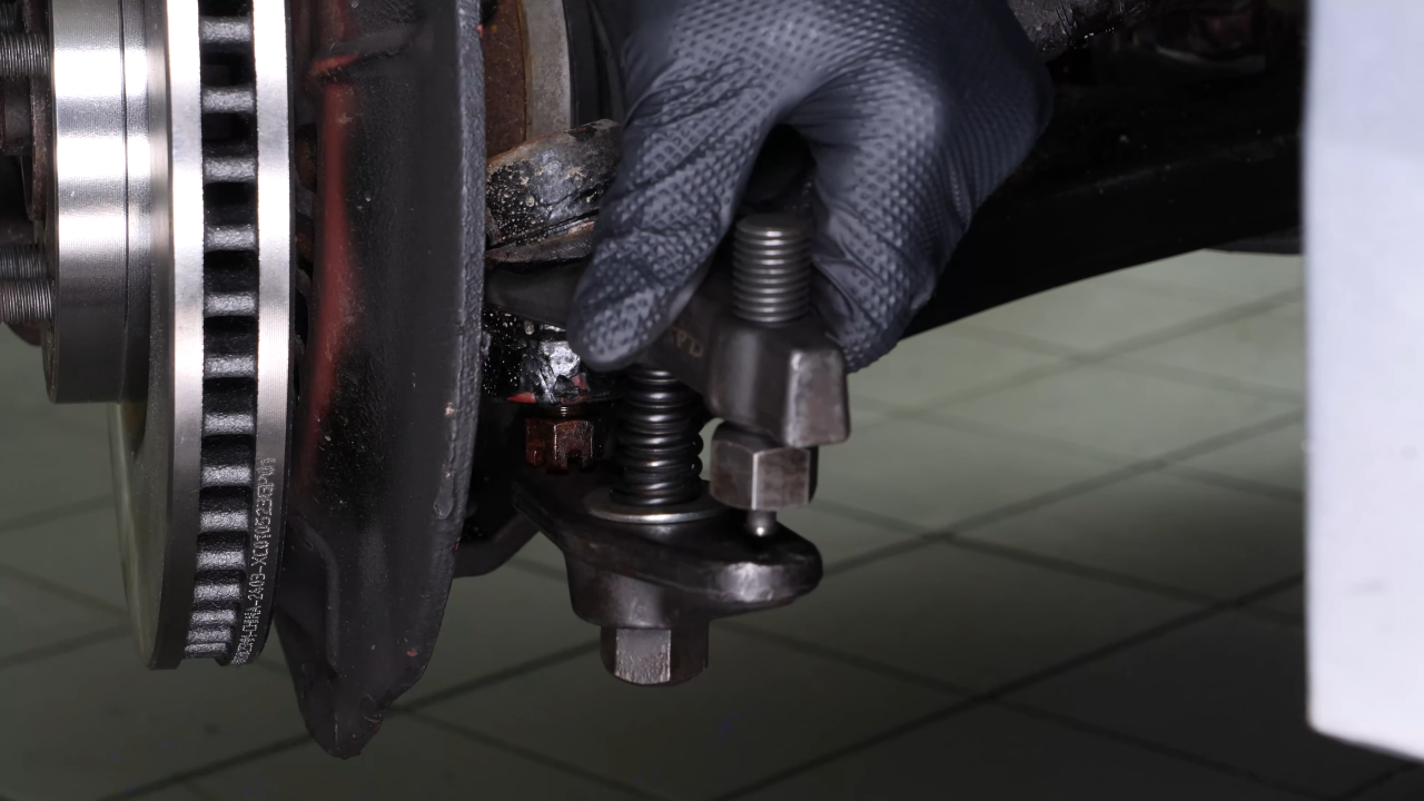 Remove the outer tie rod