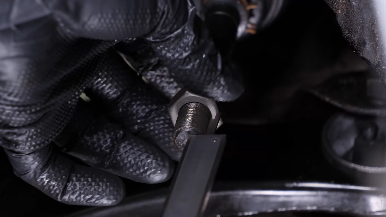 Install the locknut
