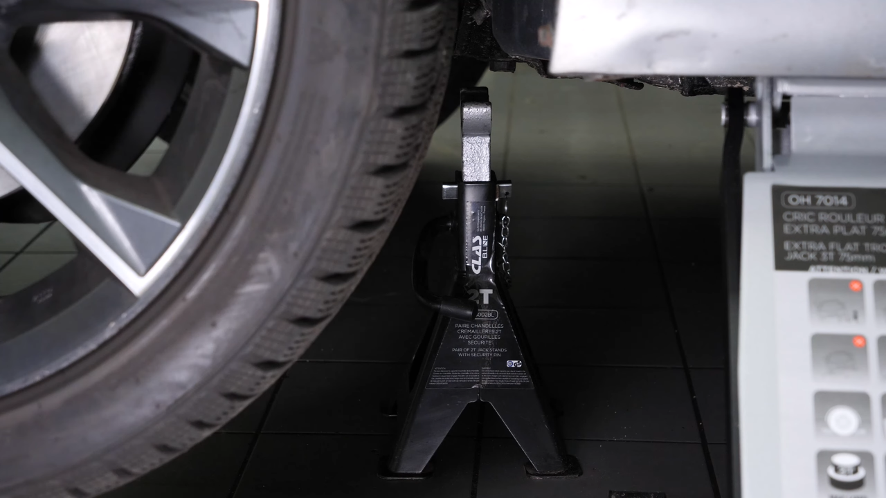 Lift the vehicle