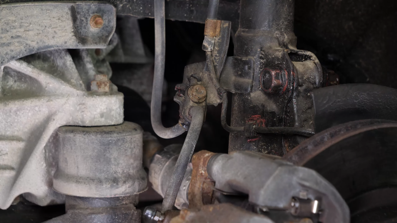 Remove various hoses