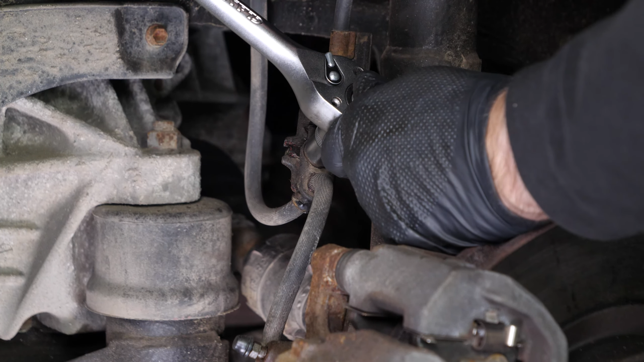 Remove various hoses