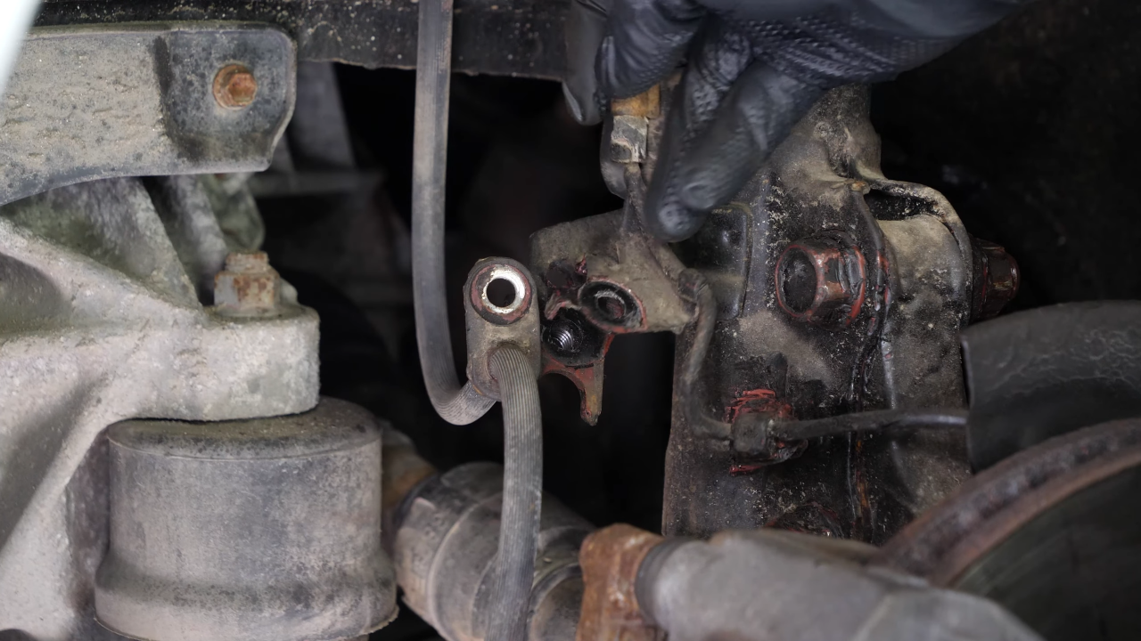 Remove various hoses