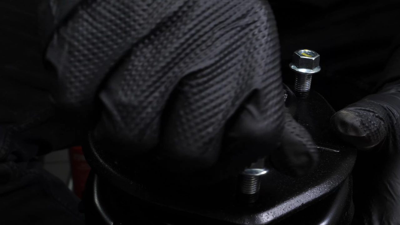 Install the new strut