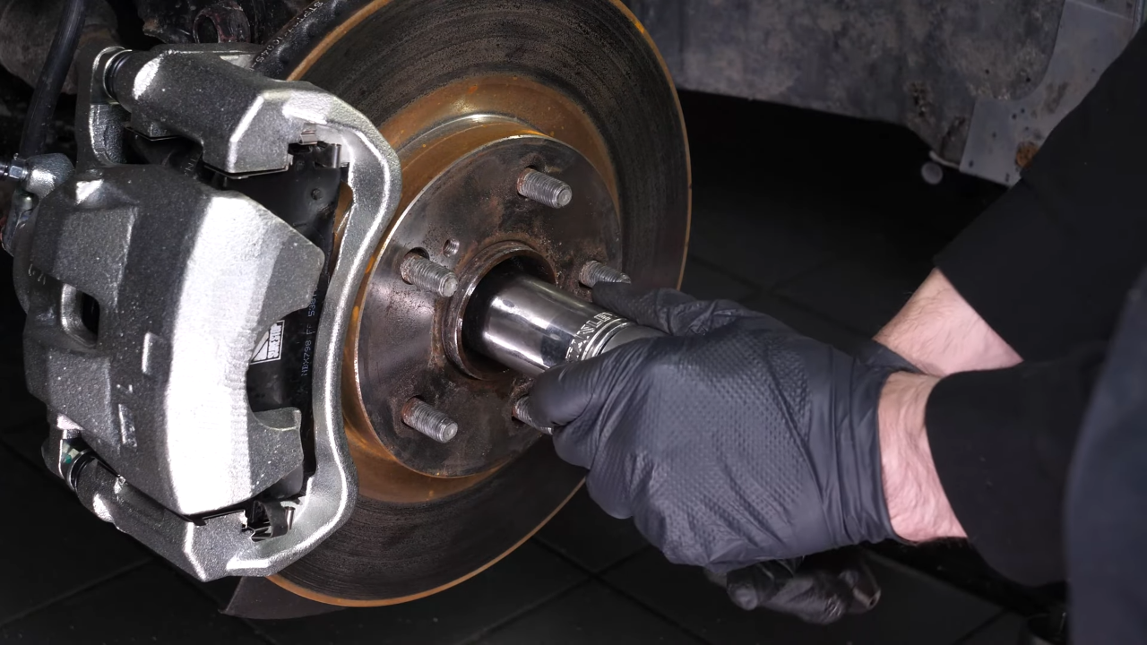 Lift the vehicle