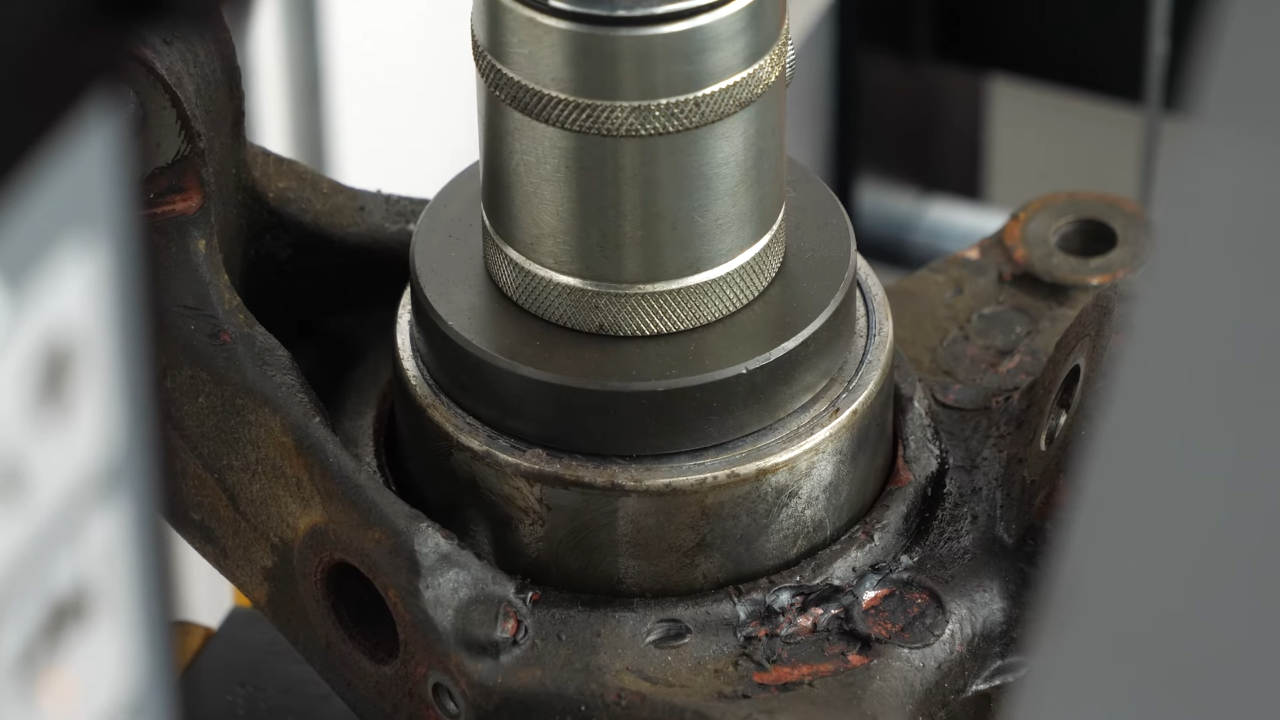 Install the new bearing