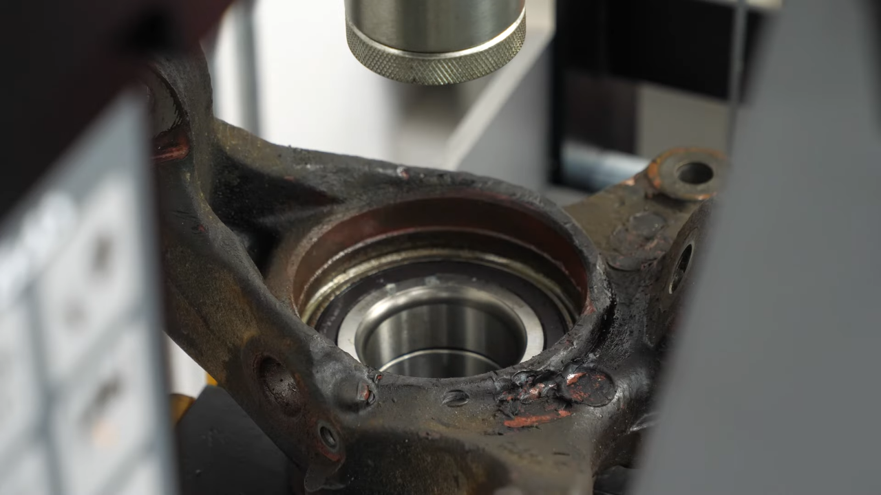 Install the new bearing