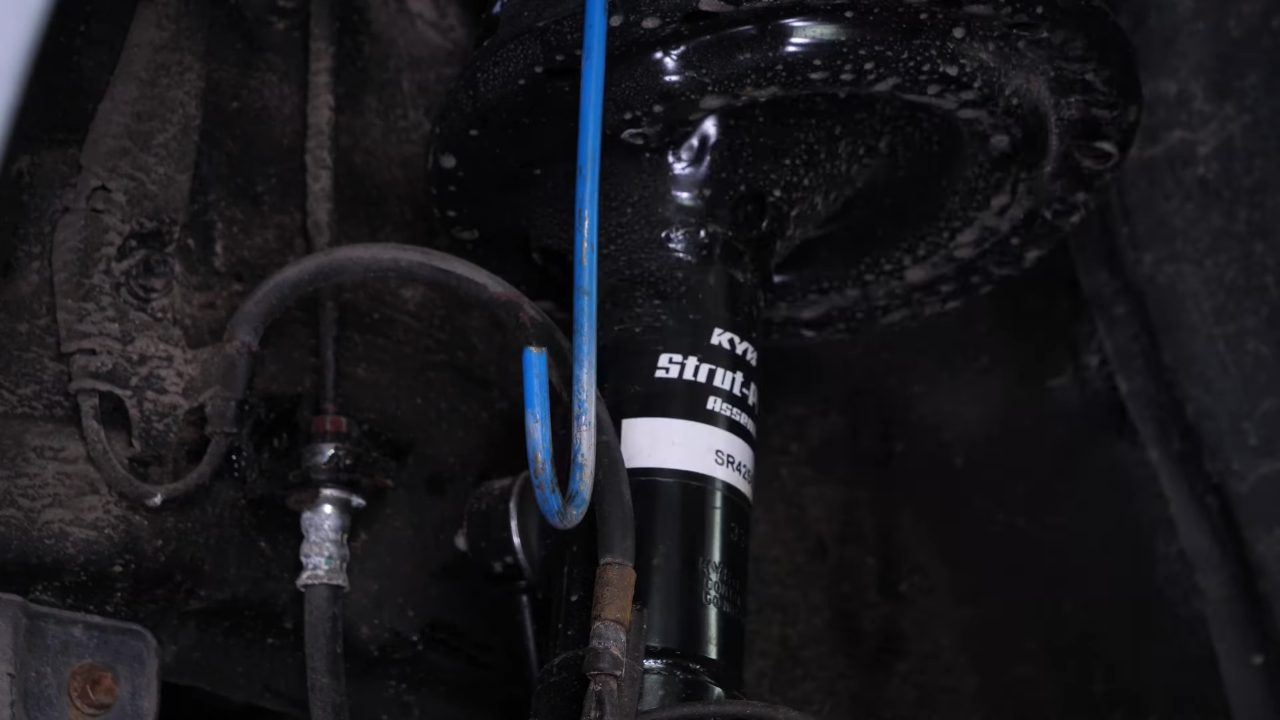 Install the caliper assembly