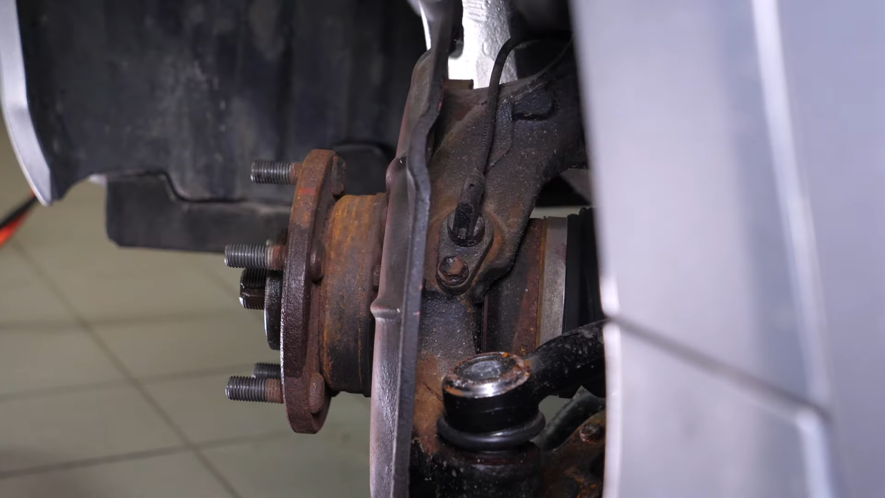 Remove the ABS sensor