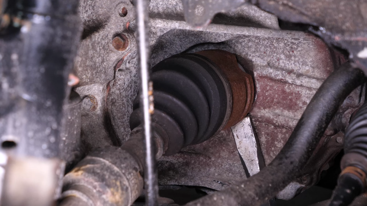 Remove the CV axle