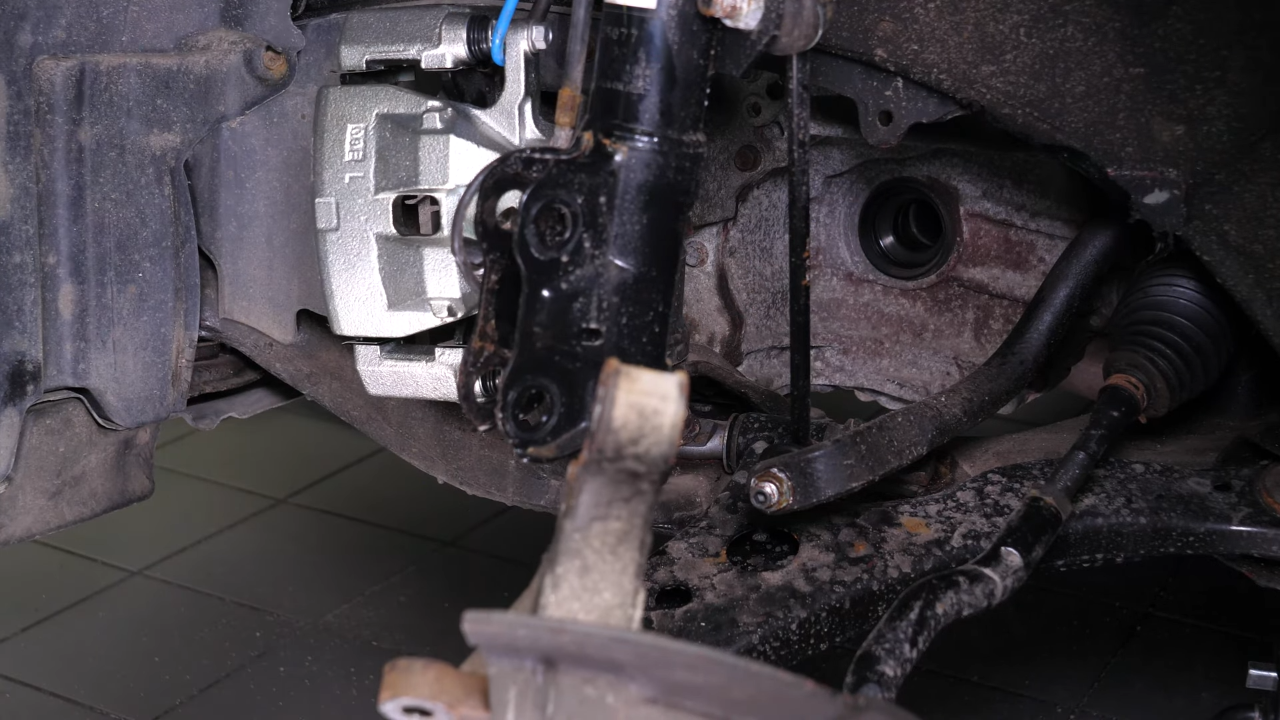 Remove the CV axle