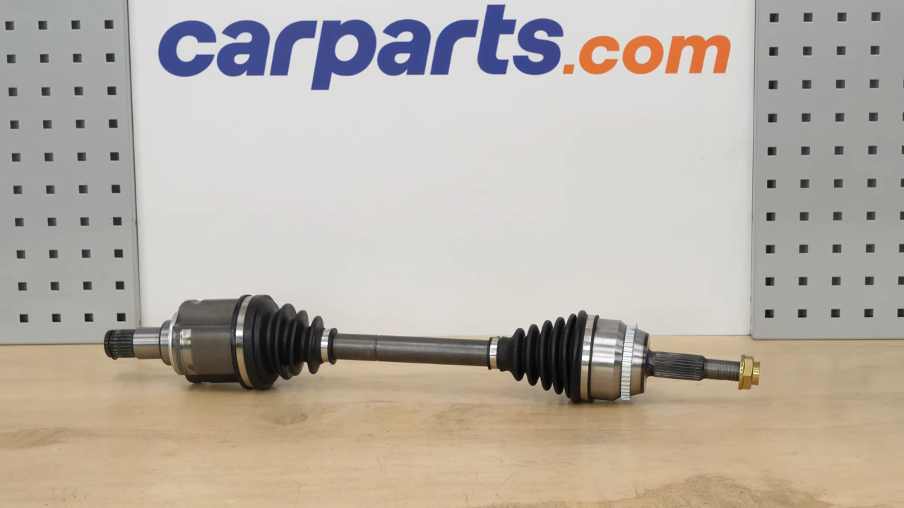 Put the CV axle back
