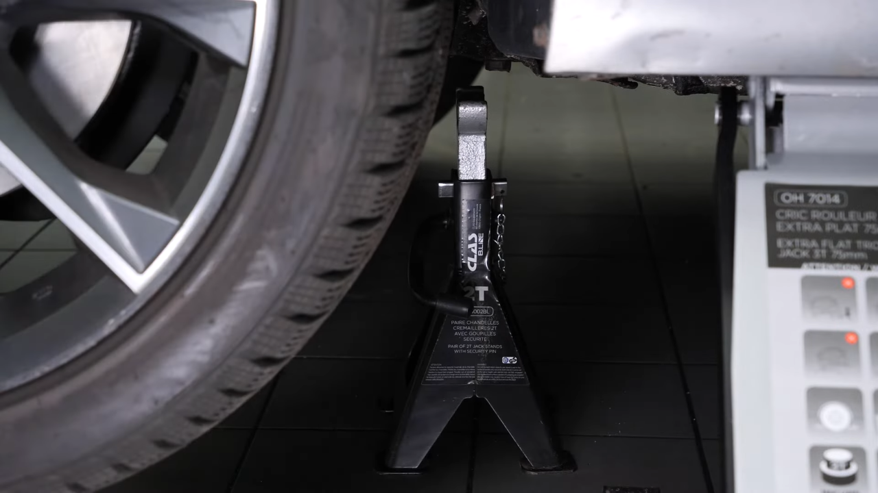 Lift the vehicle