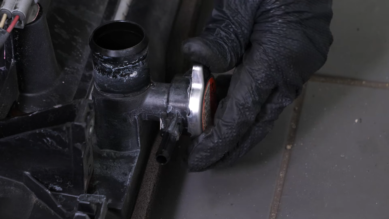 Remove the radiator