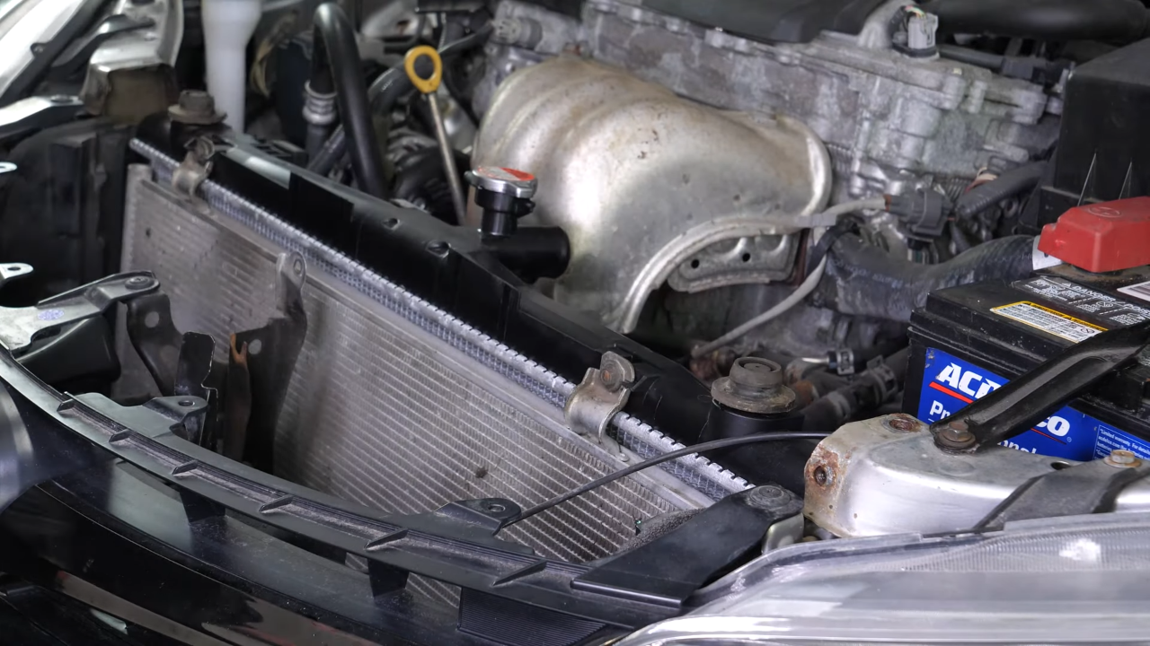 Put the radiator back