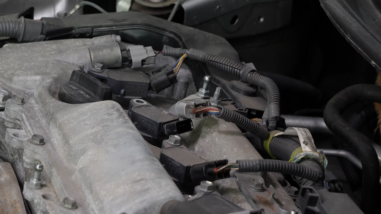 Remove the ignition coil