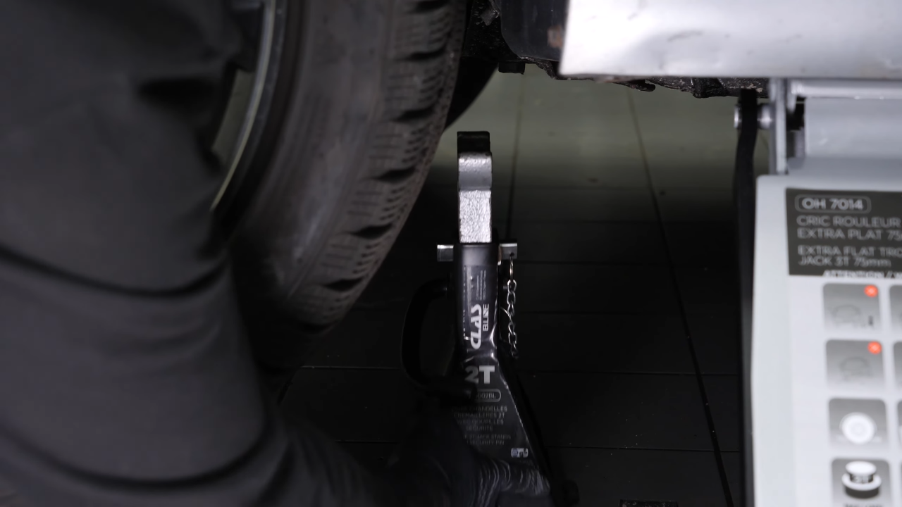 Lift the vehicle