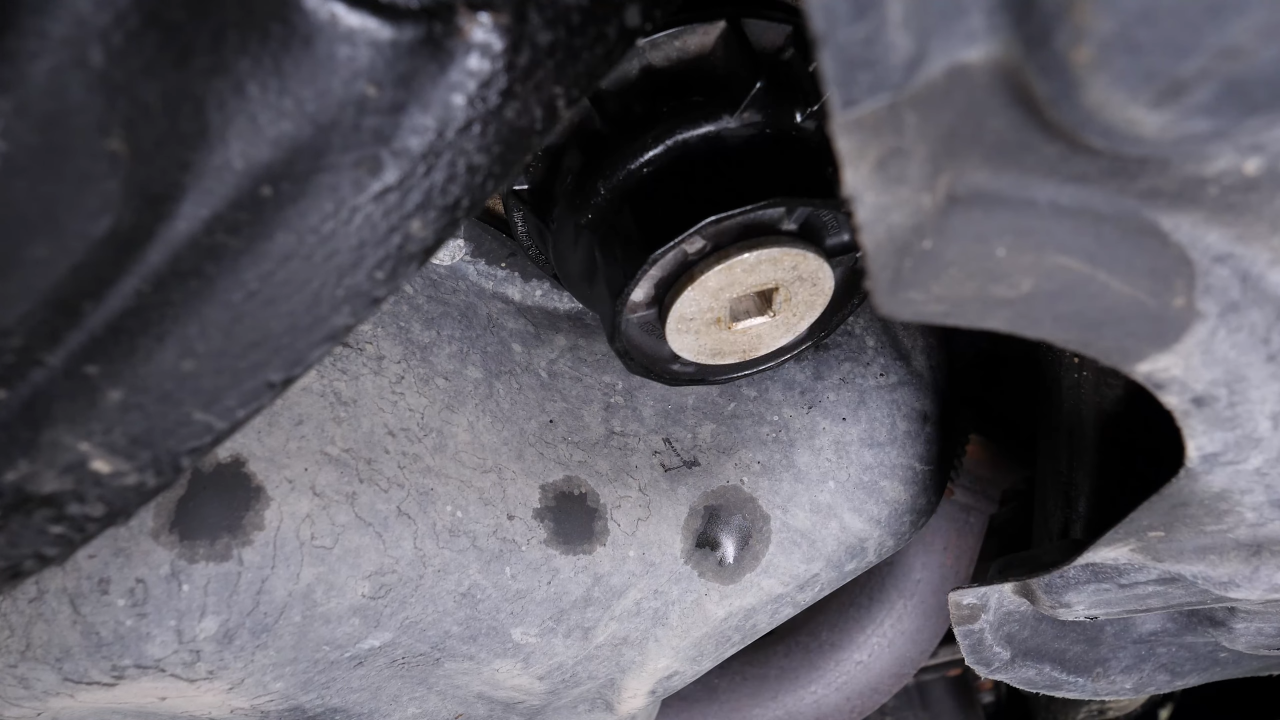 Remove the oil filter