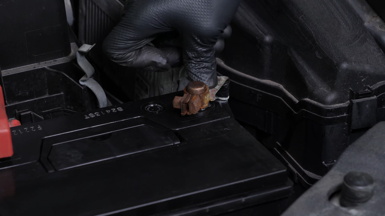 Install the new battery