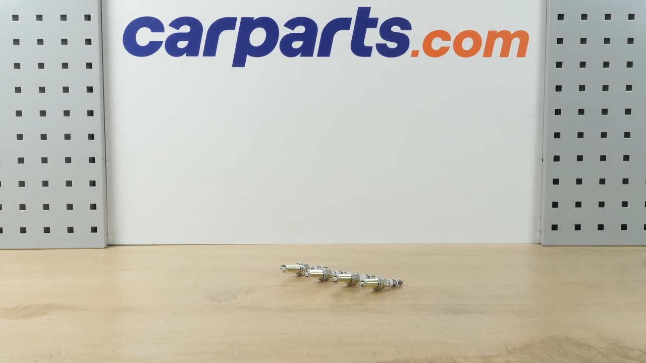 Install the new spark plugs