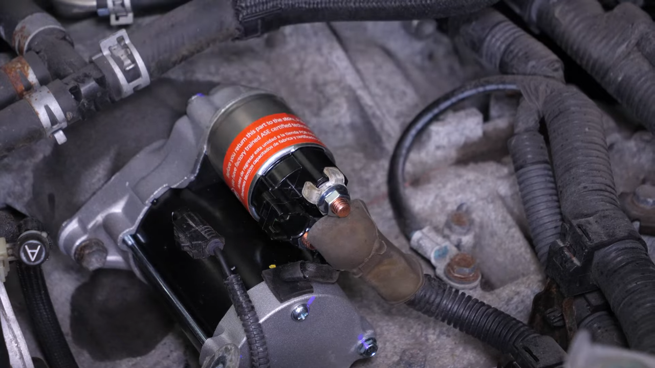 Install the new starter