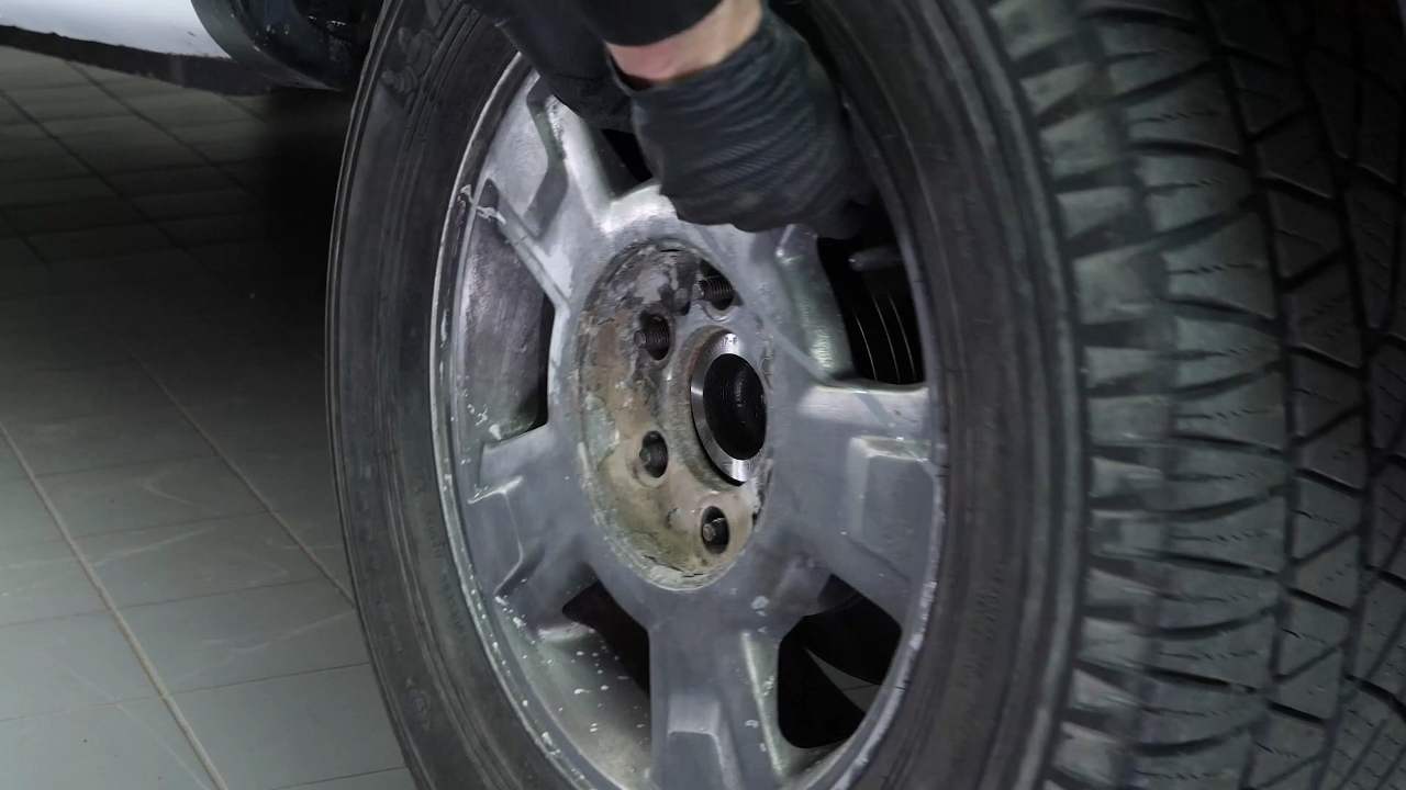 Lift the vehicle
