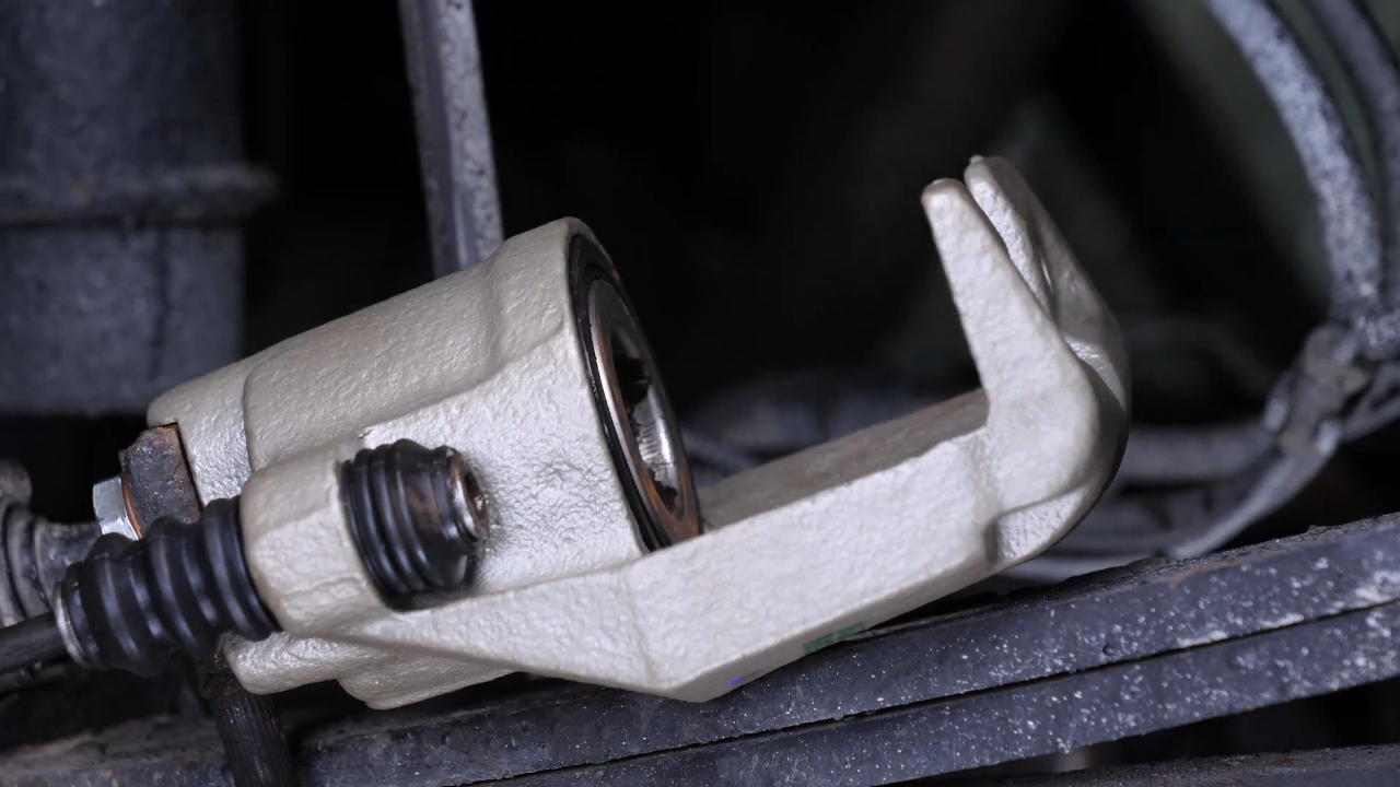 Press the piston