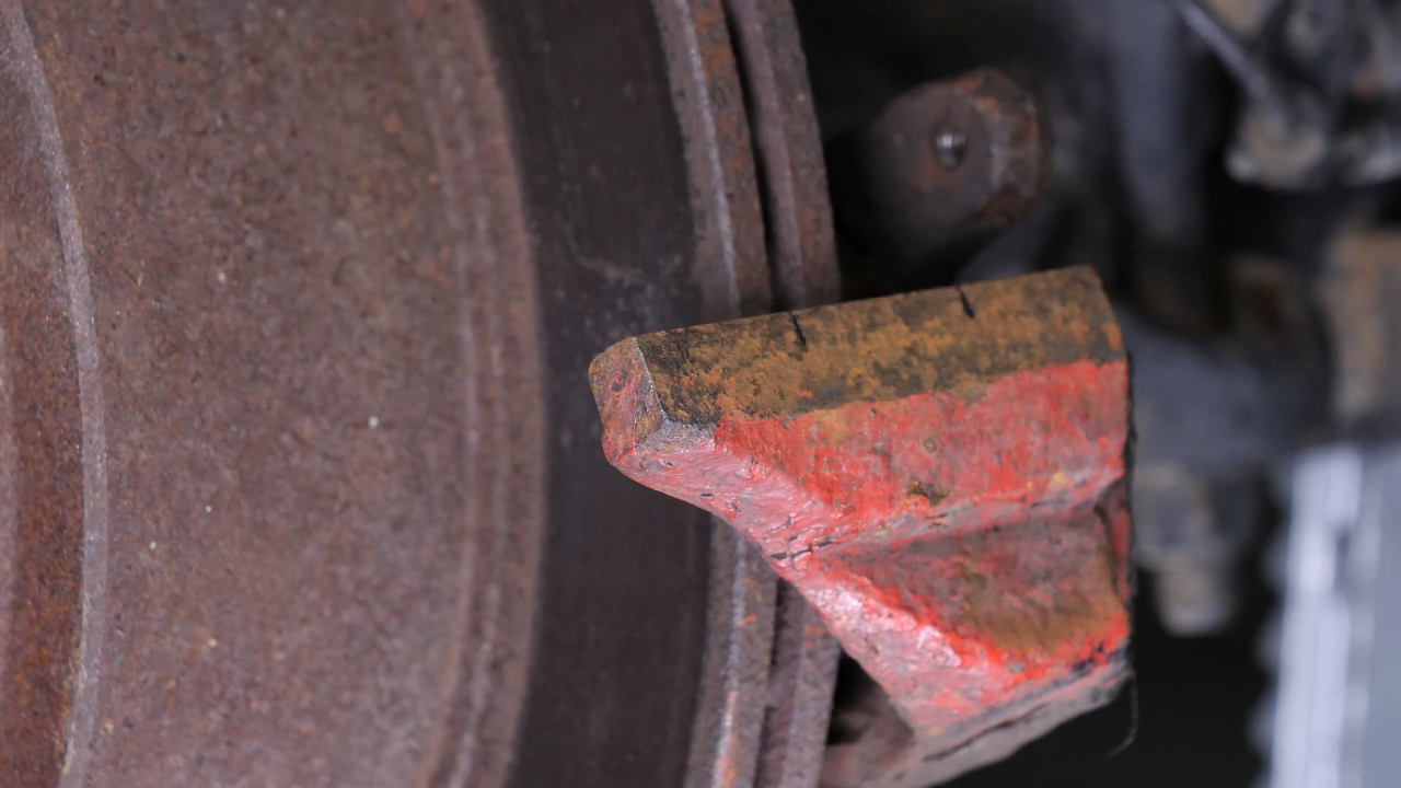 Remove the brake disc