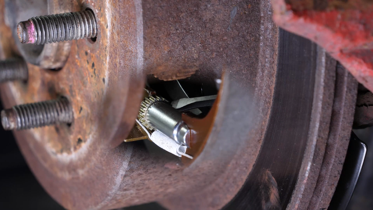 Remove the brake disc