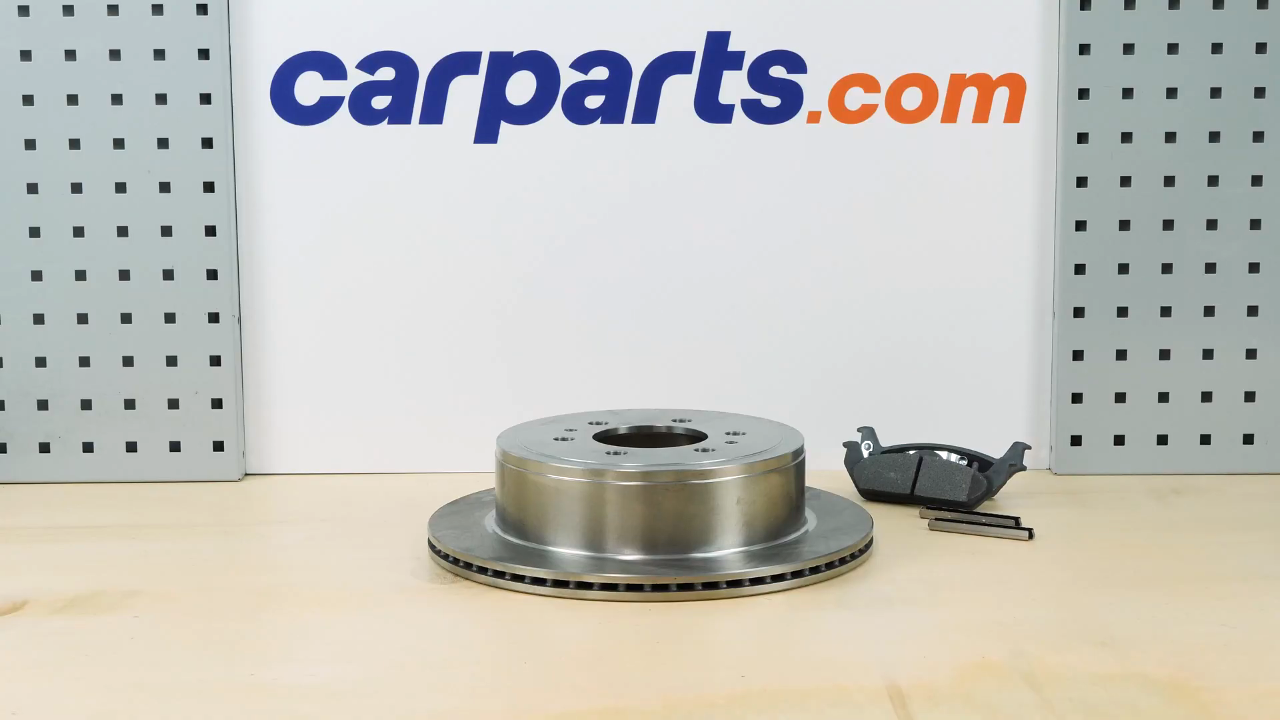 Prepare the new brake disc