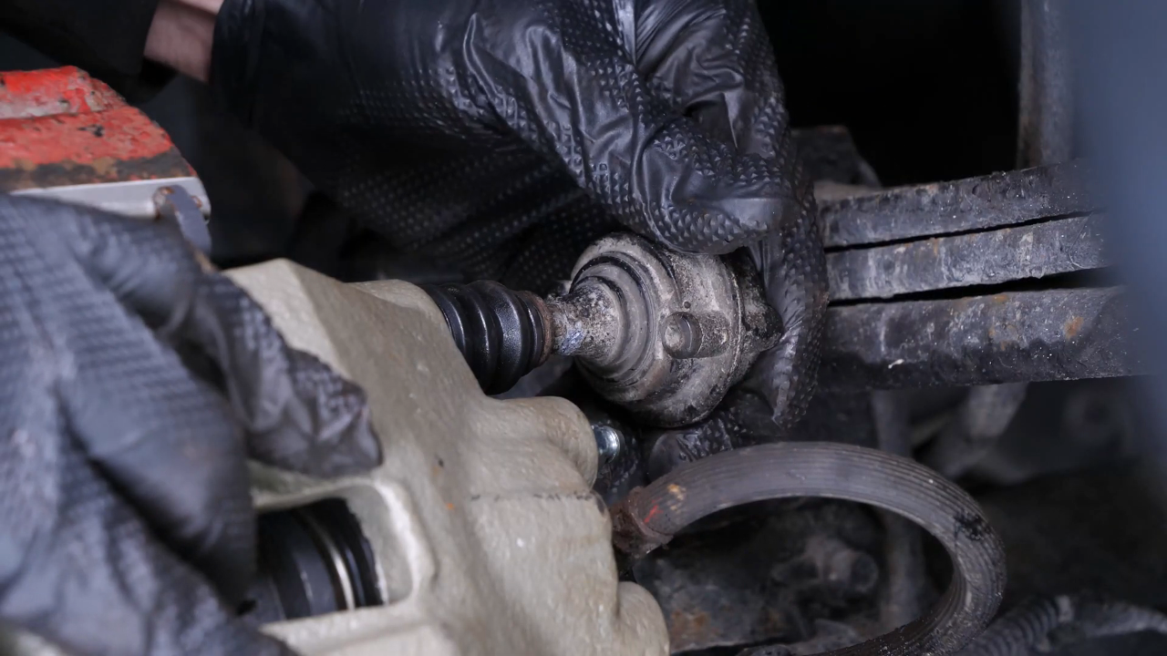 Prepare the new brake disc