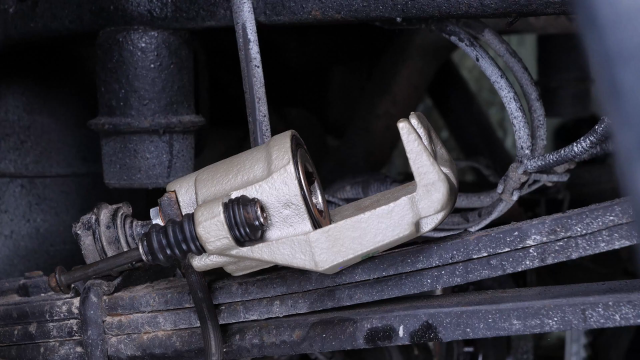 Place the new brake pads