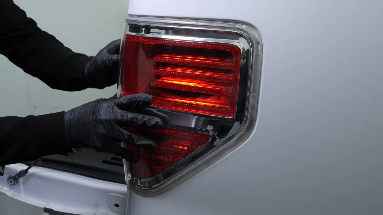 Install the headlight assembly