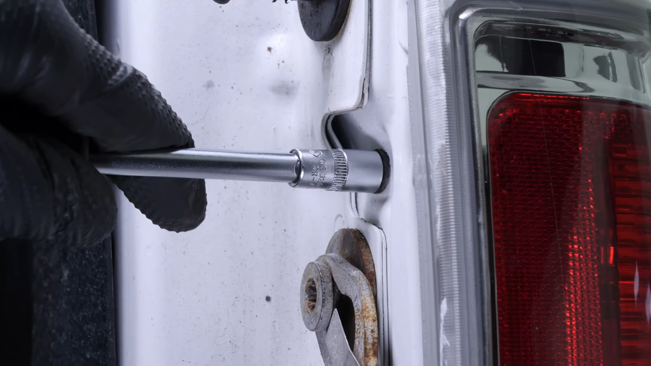 Install the headlight assembly