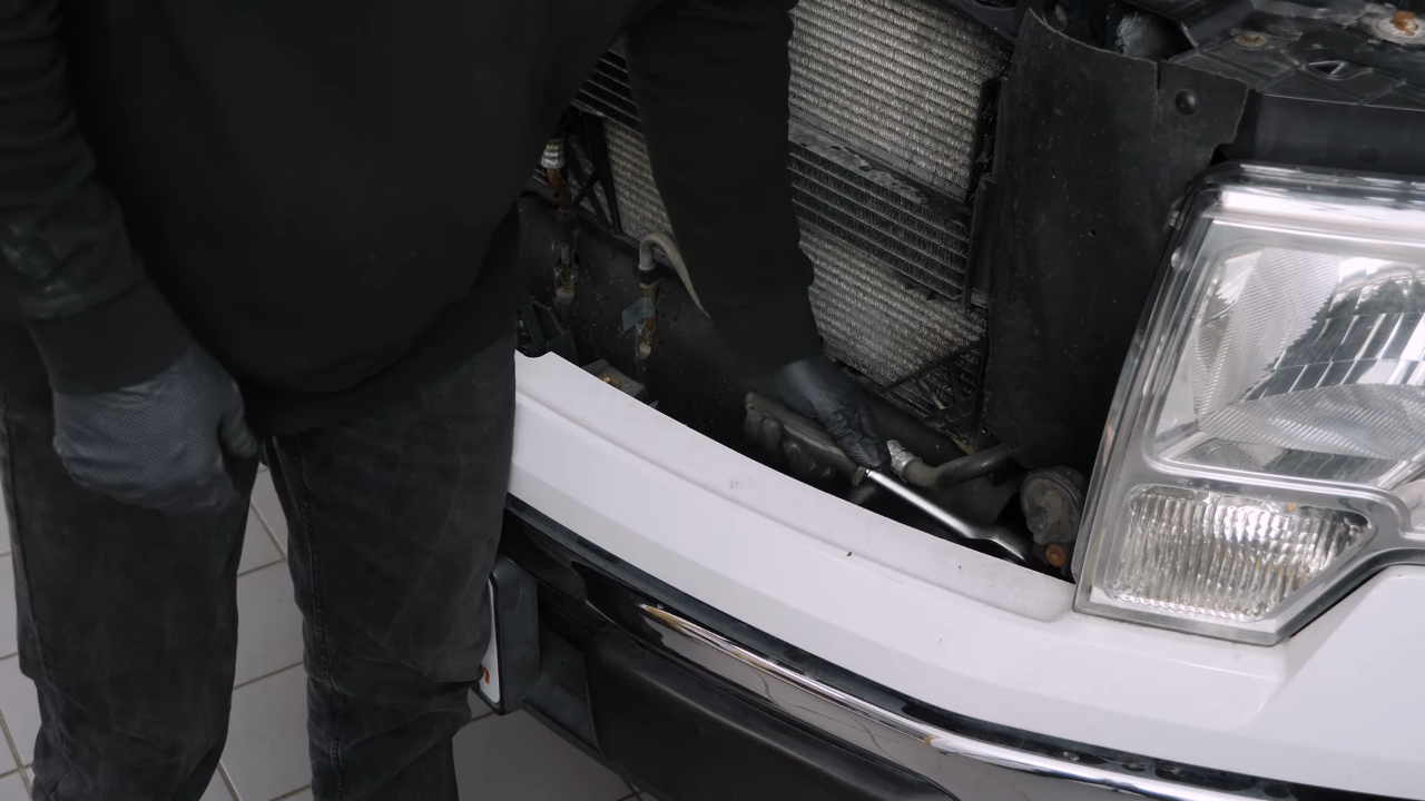 loosen the bumper cover