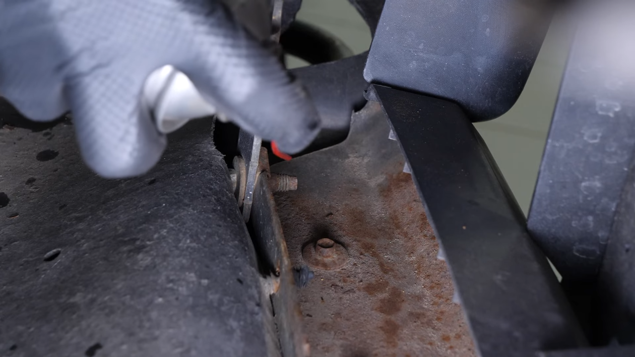 loosen the bumper cover
