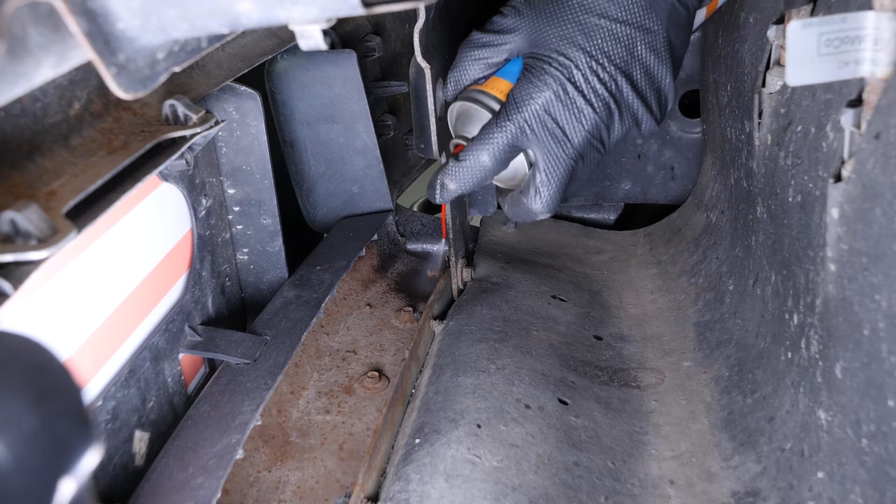 loosen the bumper cover