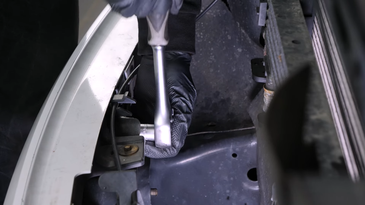 Reinstall the bumper cover