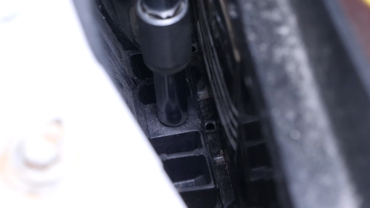 Remove the fastening clamp