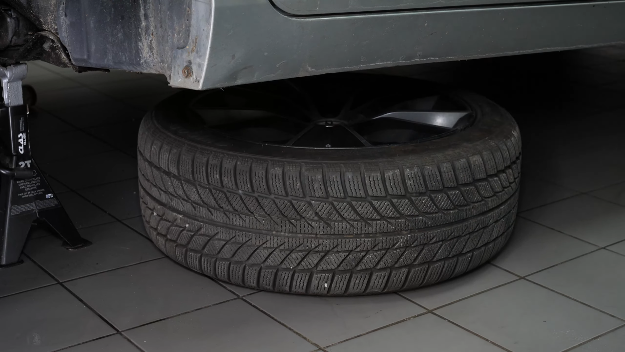 Lift the vehicle