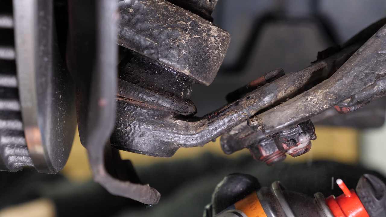 extract the lower ball joint