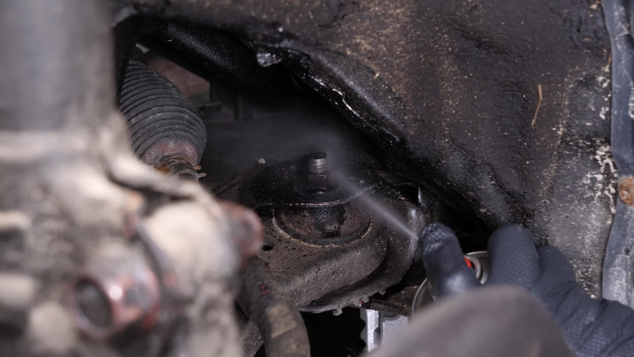 Remove the control arm