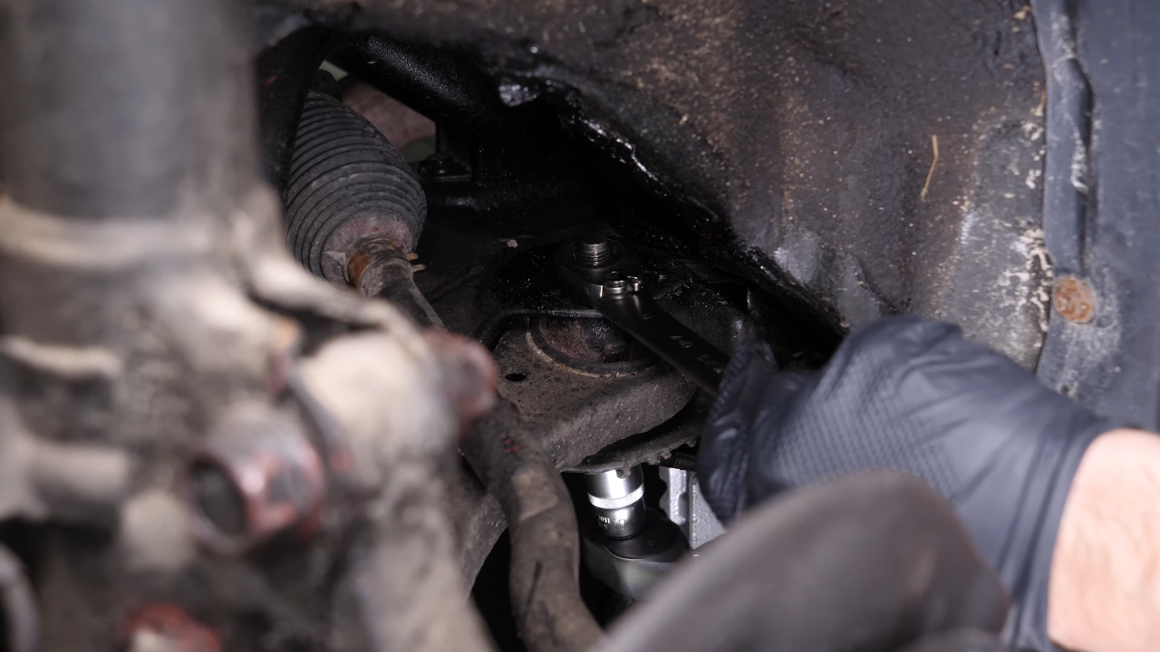 Remove the control arm