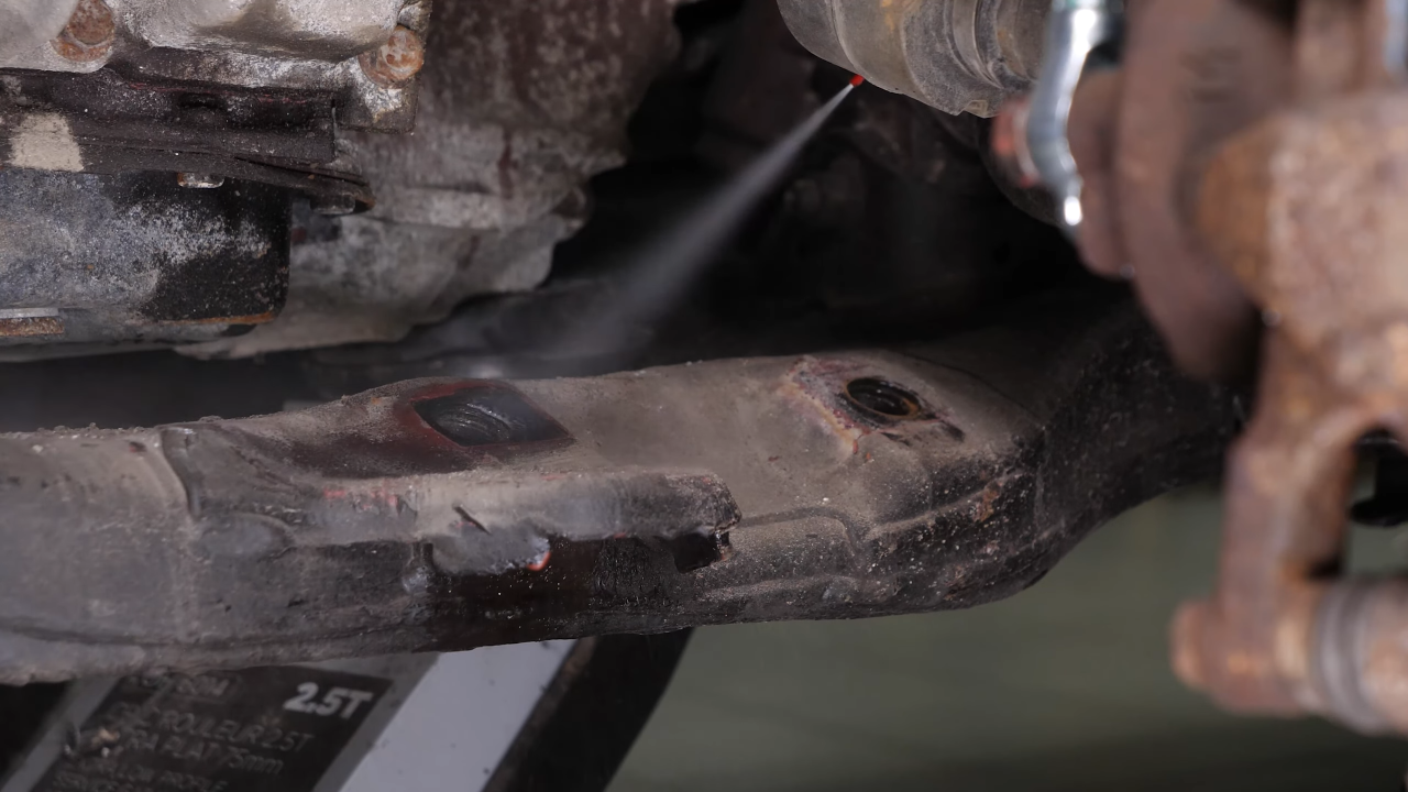 Remove the control arm