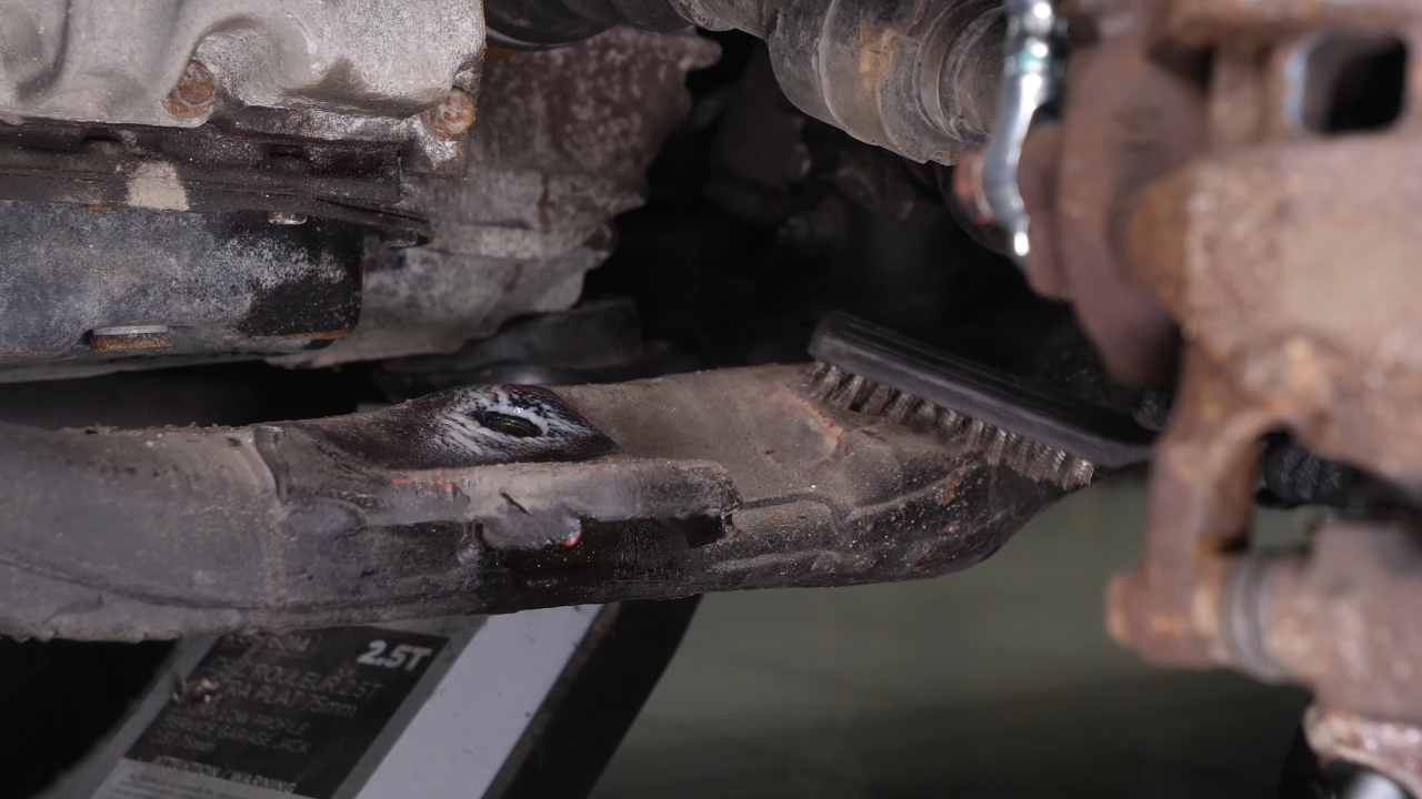 Remove the control arm